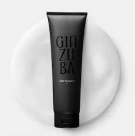 GINZUBA（ギンズバ）の吸着マスクのパッケージとテクスチャ