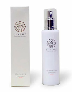 LIVIUS（リビウス）の乳液のパッケージ